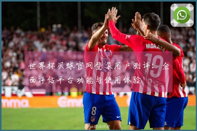 世界杯买球官网登录用户测评：全面评估平台功能与使用体验